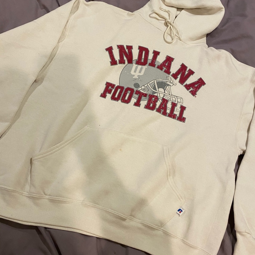 VINTAGE Indiana Football Hoodie